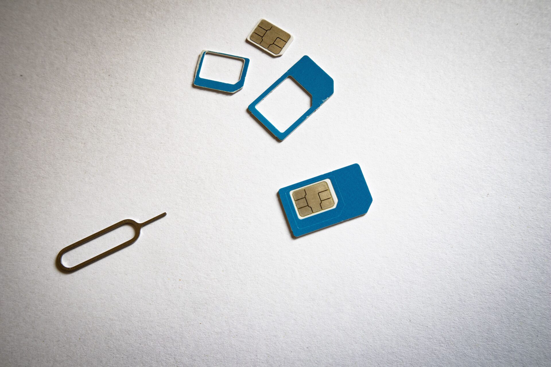 SIM cards and eject tool, the identity APN segmentation tracks instead of the device behind it