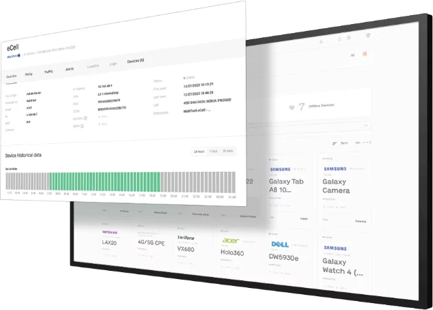 OneLayer Bridge Secures your private cellular network dashboard