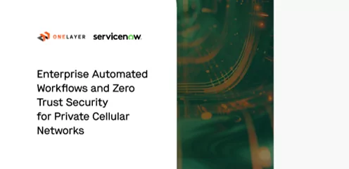 OneLayer - ServiceNow Solution Brief