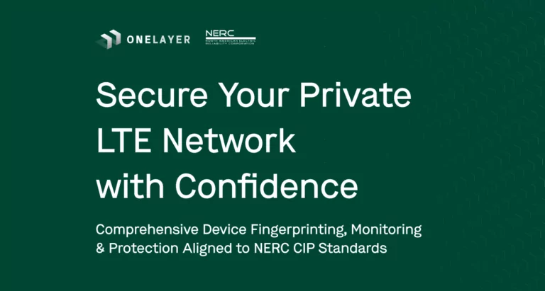 OneLayer NERC-CIP Alignment